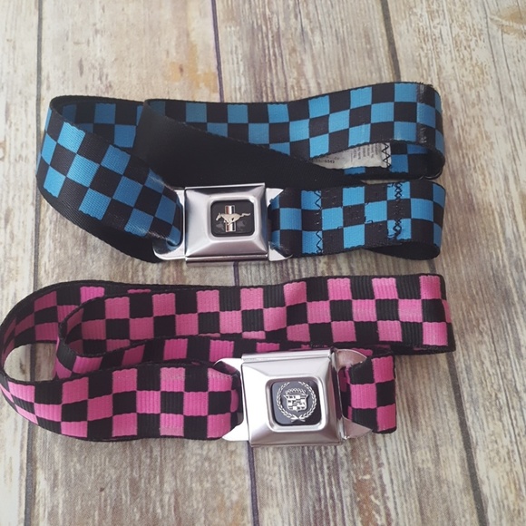 Buckle-Down Accessories - Set of 2 Buckle-Down Seatbelt Belts